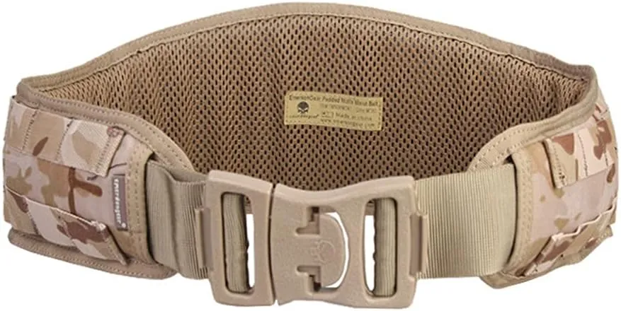 emersongear Padded Molle Waist Belt for Military Hunting Hiking Airsoft Paintball