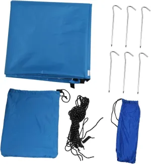 Family-Friendly Tent Waterproof Sun Shelter Tarp Camping Tarp for Beach Picnic