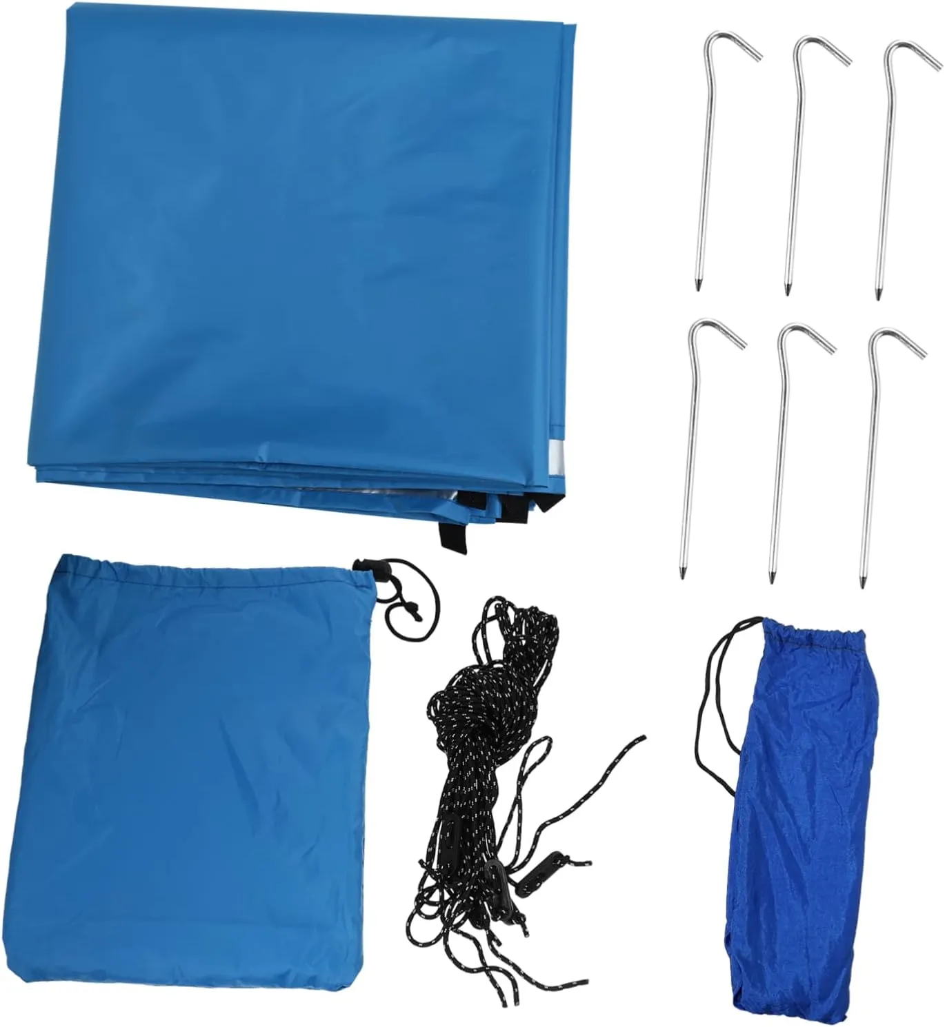 Family-Friendly Tent Waterproof Sun Shelter Tarp Camping Tarp for Beach Picnic
