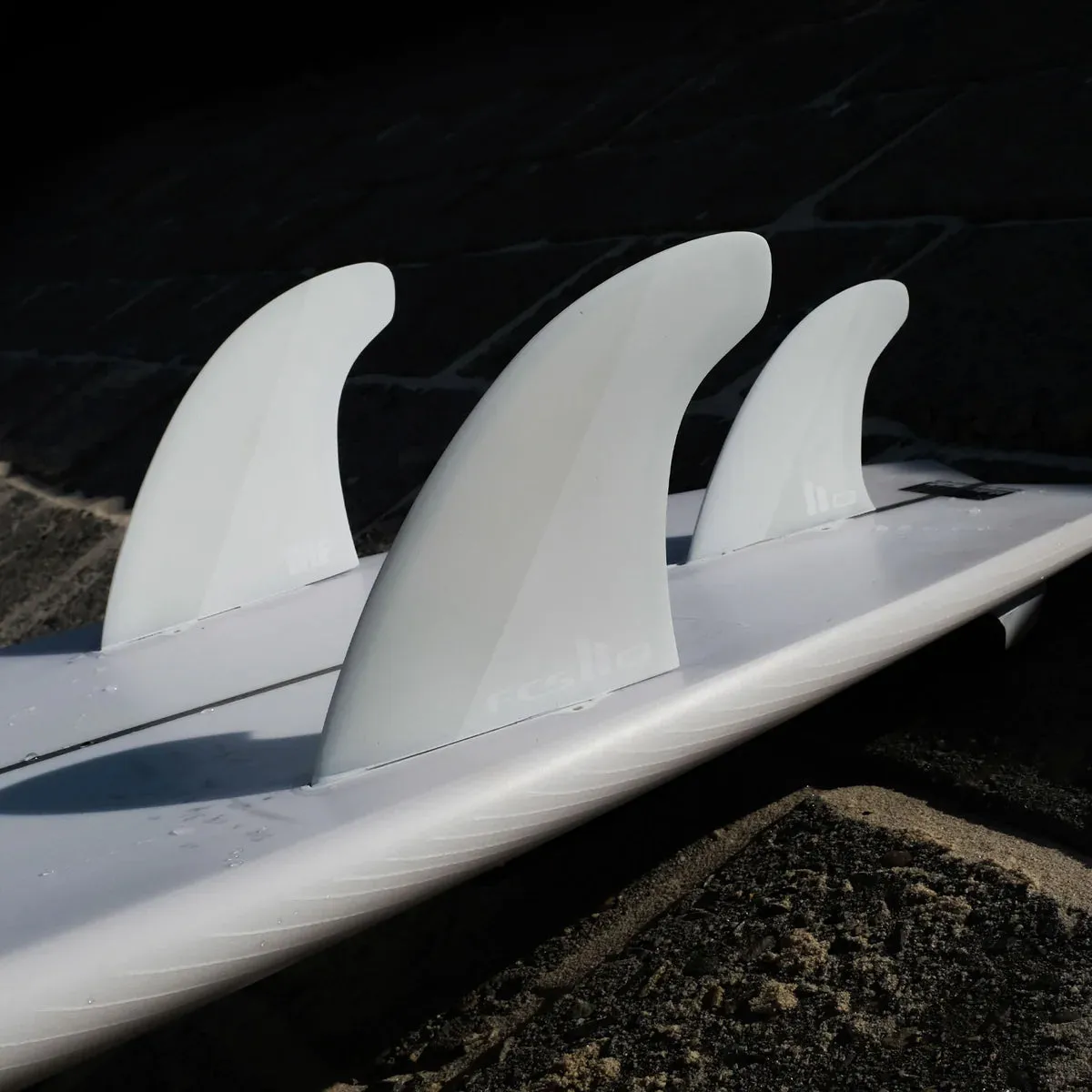 FCS II MF PC Twin   1 XL Fins White