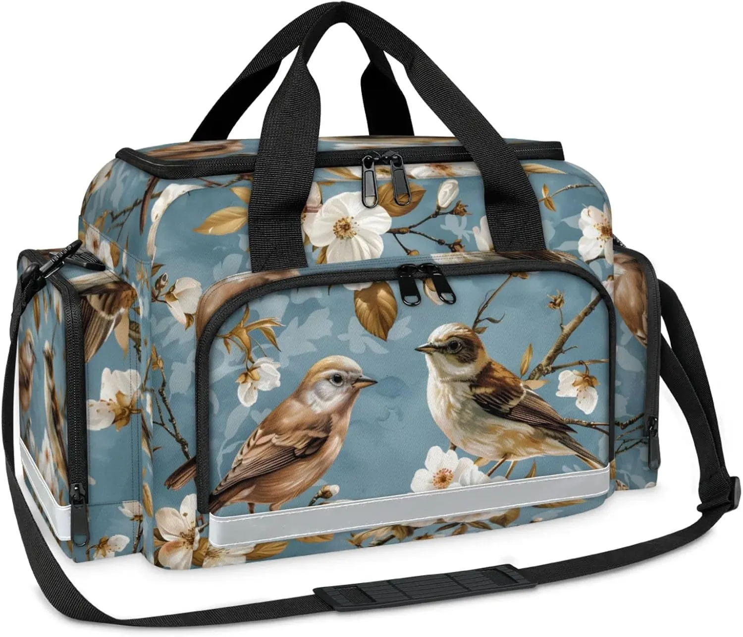 First Aid Bags Empty, Cute Bird Emergency Bag First Aid Kit Multiple Compartment Kit Carrier On Call Trauma Bag For Paramedics Emergency Medical Supplies Kit
