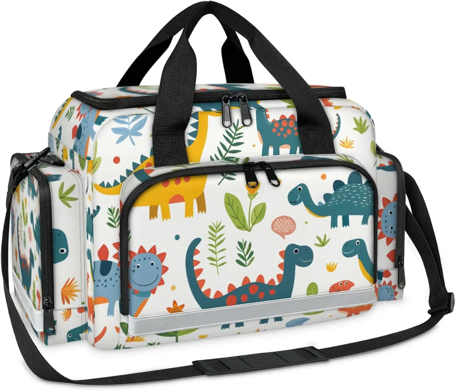 First Aid Bags Empty, Lively Dinosaurs Emergency Bag First Aid Kit Multiple Compartment Kit Carrier On Call Trauma Bag For Paramedics Emergency Medical Supplies Kit