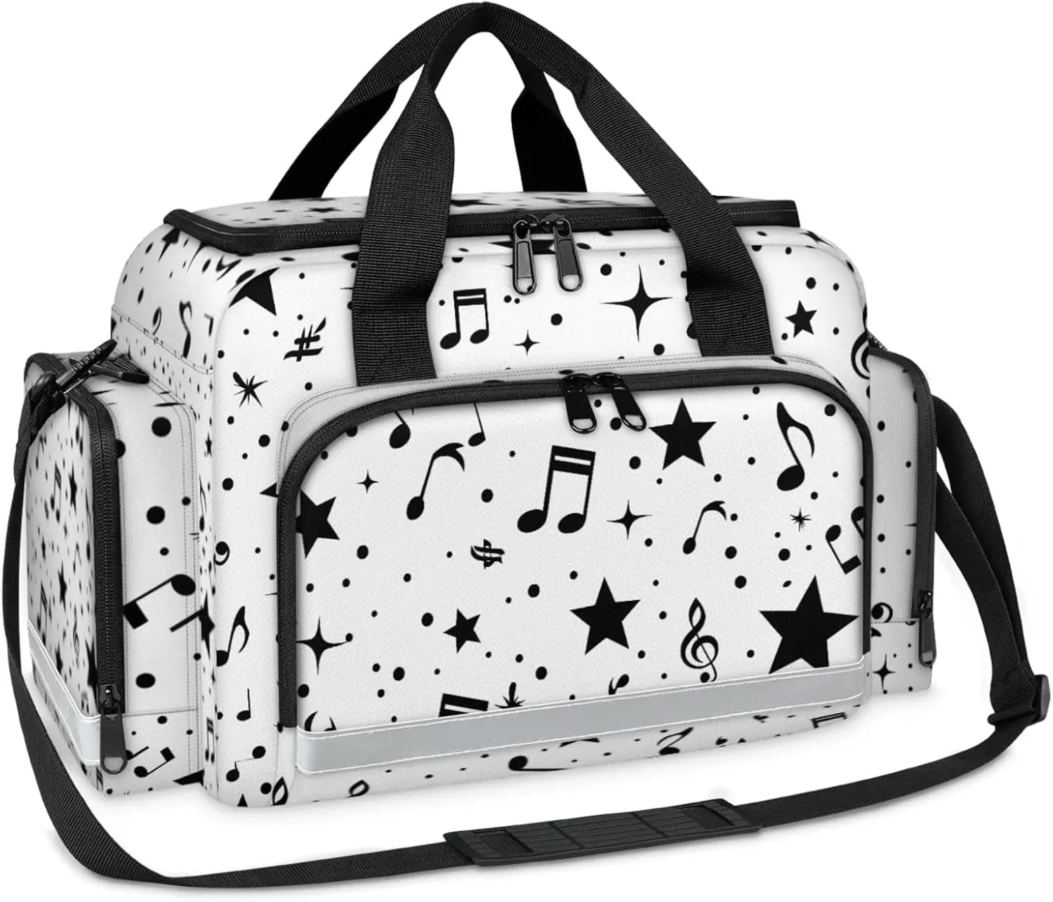 First Aid Bags Empty, Music Emergency Bag Musical Note First Aid Kit Multiple Compartment Kit Carrier On Call Trauma Bag For Paramedics Emergency Medical Supplies Kit