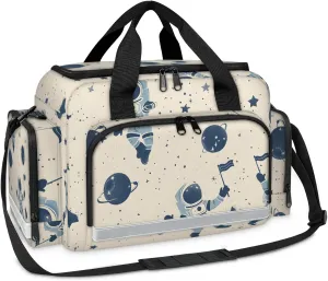 First Aid Bags Empty, Robust Astronaut Emergency Bag First Aid Kit Multiple Compartment Kit Carrier On Call Trauma Bag For Paramedics Emergency Medical Supplies Kit