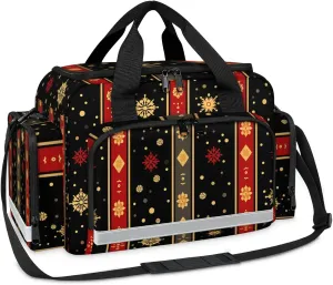 First Aid Bags Empty, Shining Aztec Emergency Bag First Aid Kit Multiple Compartment Kit Carrier On Call Trauma Bag For Paramedics Emergency Medical Supplies Kit