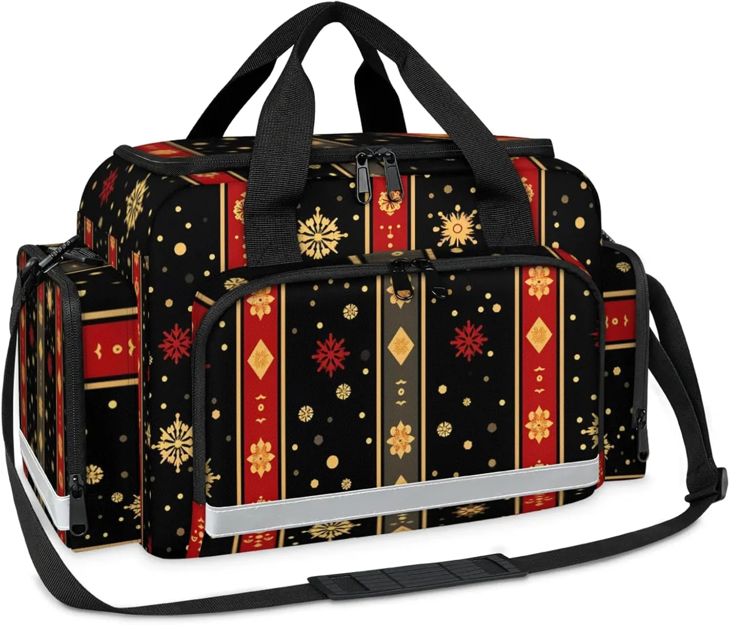 First Aid Bags Empty, Shining Aztec Emergency Bag First Aid Kit Multiple Compartment Kit Carrier On Call Trauma Bag For Paramedics Emergency Medical Supplies Kit