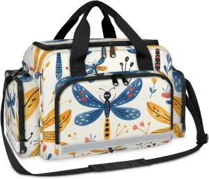 First Aid Bags Empty, Tiny Dragonfly Emergency Bag First Aid Kit Multiple Compartment Kit Carrier On Call Trauma Bag For Paramedics Emergency Medical Supplies Kit