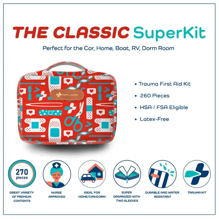 First Aid Superkit (270 Pcs)