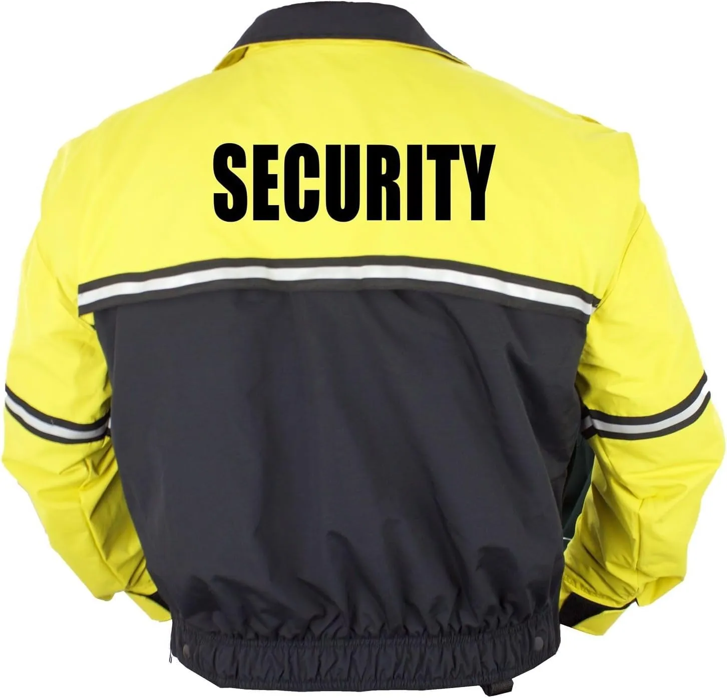First Class Men's Two-Tone Waterproof Bike Patrol Jacket - Removable Liner, Work Utility & Safety Outerwear