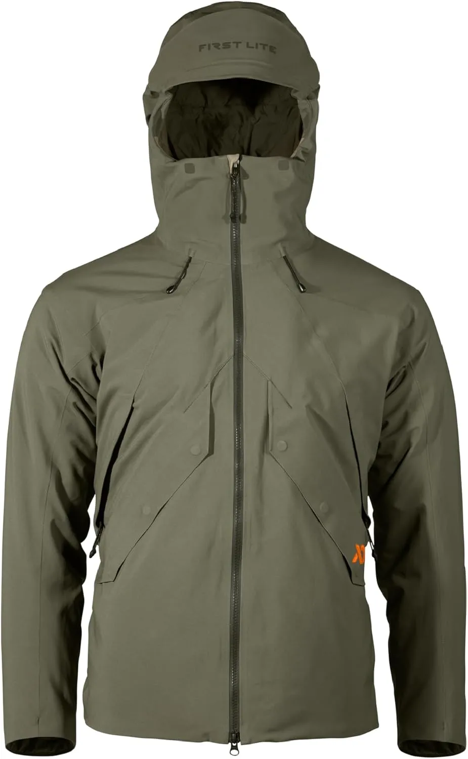 First Lite Men's Uncompahgre Foundry Jacket - Waterproof Insulated Camo Hunting Coat