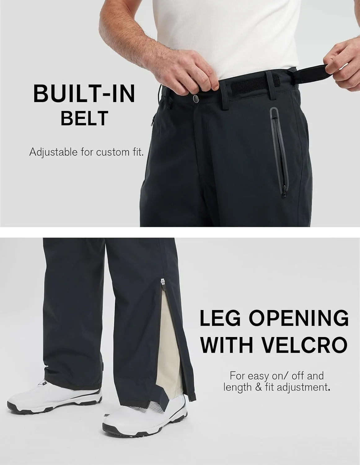 fit space Golf Climastorm Permanent Rain Pants Waterproof 20K Lightweight Performance Sporty Trousers