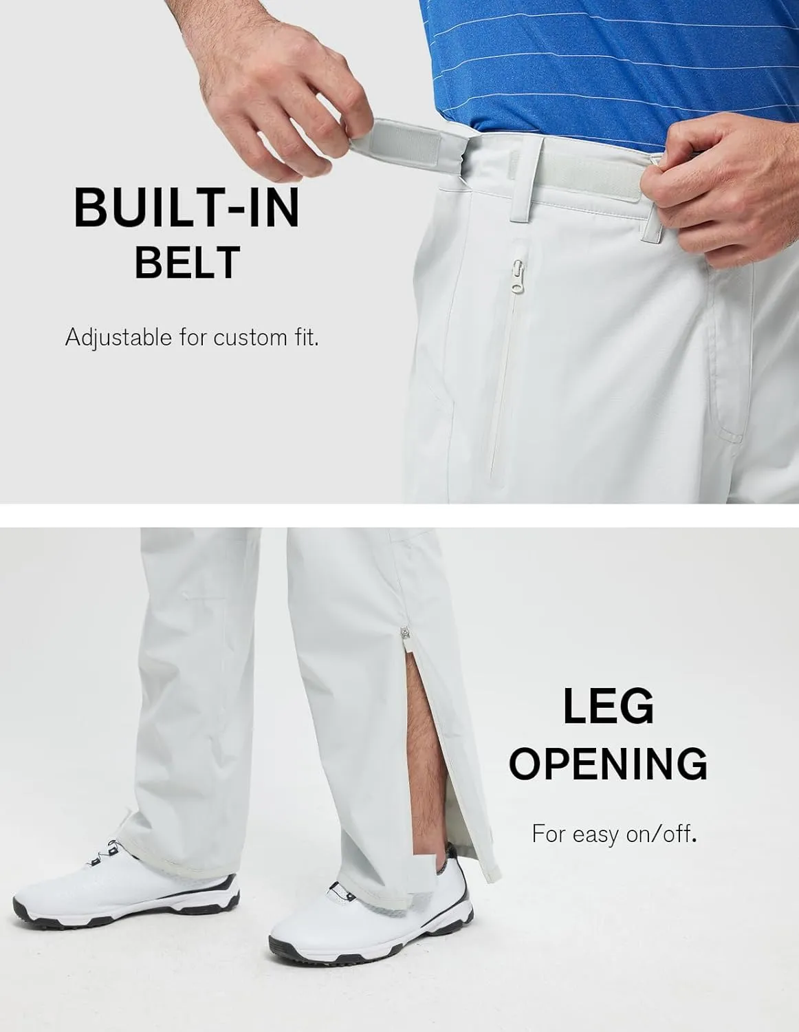 fit space Golf Climastorm Permanent Rain Pants Waterproof 20K Lightweight Performance Sporty Trousers