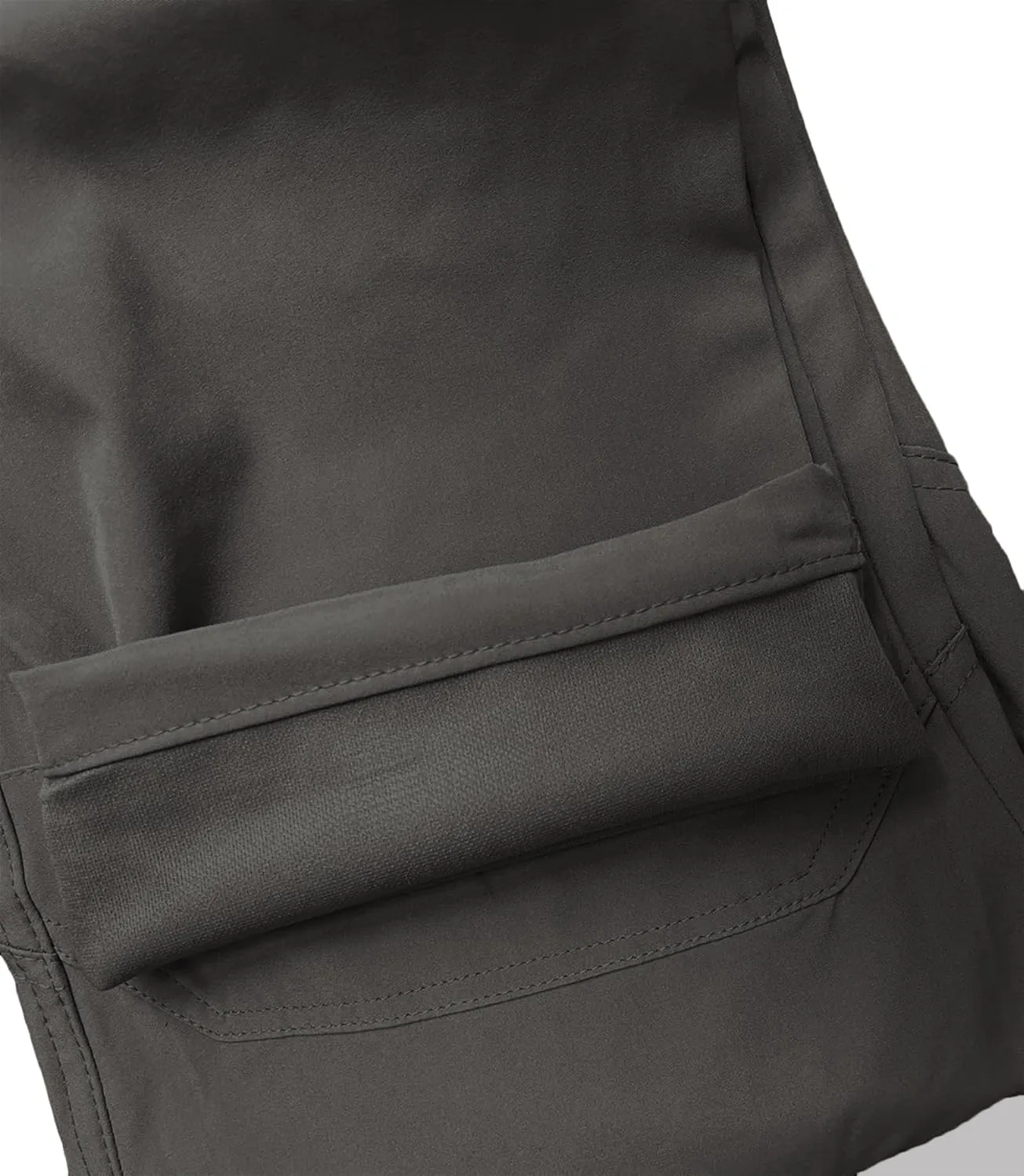 FLYFIREFLY Men's Cargo Hiking Pants Lightweight Waterproof Tactical Pants Outdoor Work Pants with Pockets(No Belt)