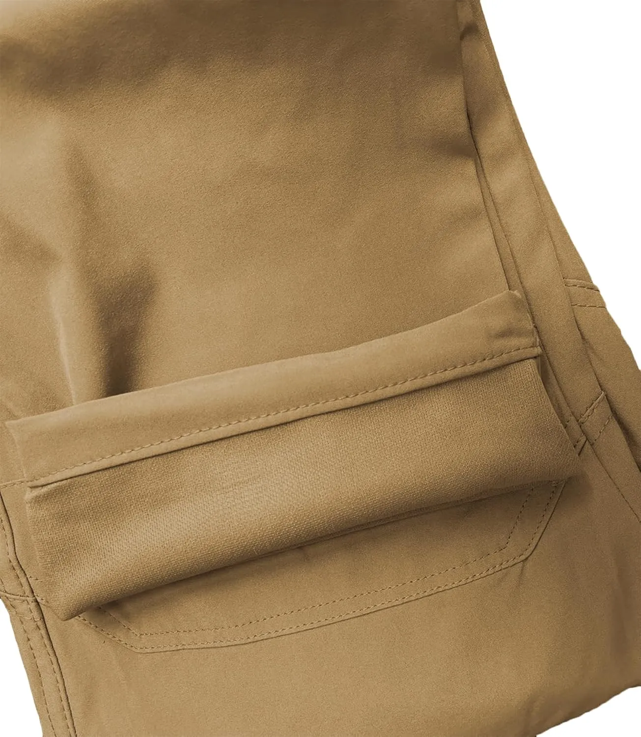 FLYFIREFLY Men's Cargo Hiking Pants Lightweight Waterproof Tactical Pants Outdoor Work Pants with Pockets(No Belt)