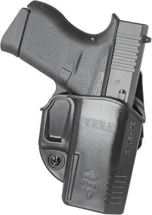 Fobus GL43RNDBH Concealed Carry OWB Belt Holster for Glock 43, 43x, 43x MOS, 48, and 48 MOS