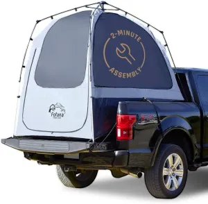 Fofana Truck Bed Tent - Quick & Easy Automatic Setup for Mid Size Pickup - Camper Shell & Truck Camping Accessories