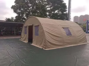 Four Season Outdoor Canvas Army Military Tunnel Camping Tent
