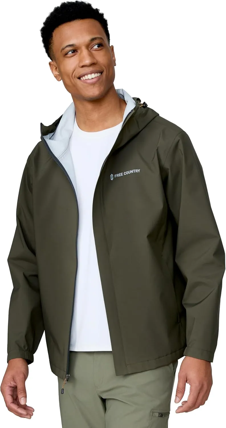 Free Country Men's Hydro Lite X2O Spectator Waterproof Rain Jacket