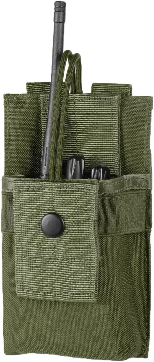 FRTKK Tactical Radio Holder Radio Holster Molle Radio Pouch Universal Radio Case Military Heavy Duty Radio Bag for Police Firefighter Two Ways Walkie Talkies Vest