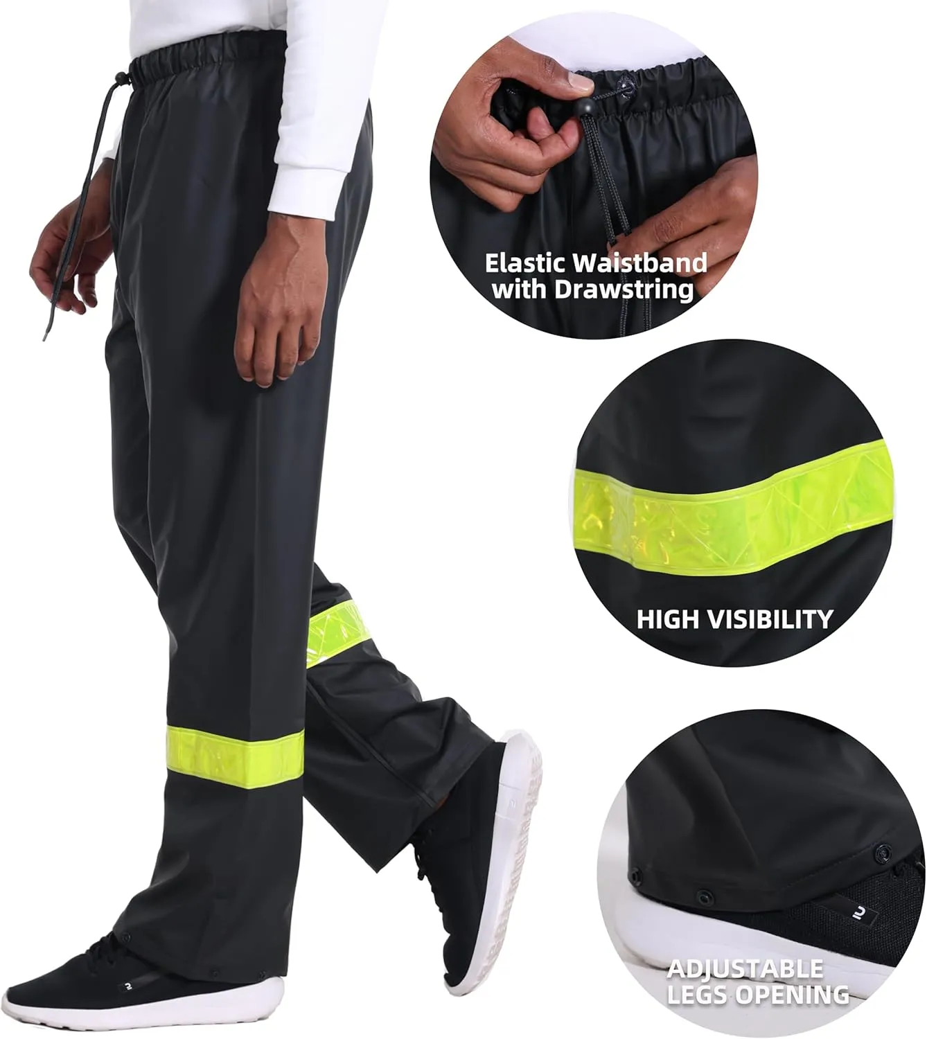 FWG Men's Hiking Pants - Durable Fishing & Work Pants, Ventilated, Multiple Pockets, Design for Outdoors