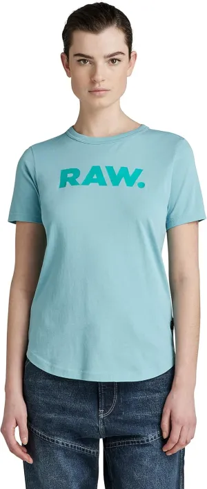 G-STAR Women's Raw Graphic Logo Slim Fit T-Shirt