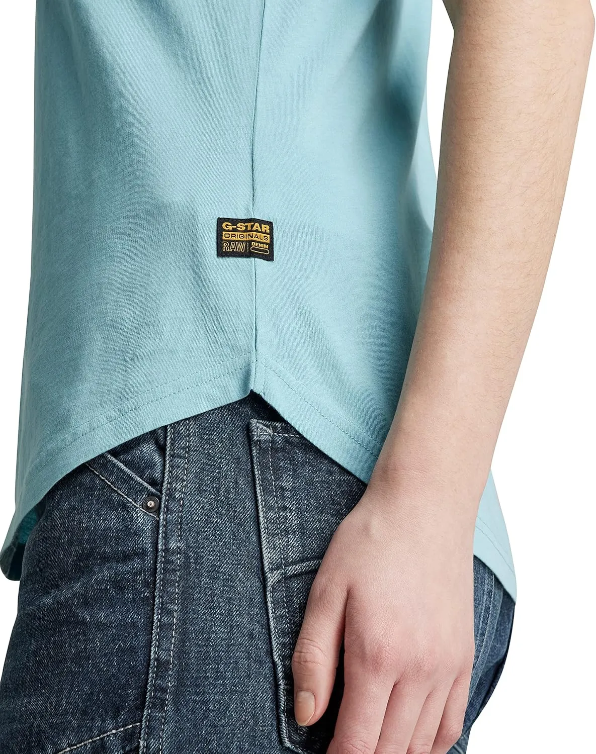 G-STAR Women's Raw Graphic Logo Slim Fit T-Shirt