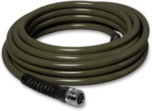 Gardener's Supply Company Super Slim Lightweight Hose, 25 Ft. | Drinking Water Safe BPA Free & Lead-Free Hose | 7/16" Interior Diameter - Dark Green