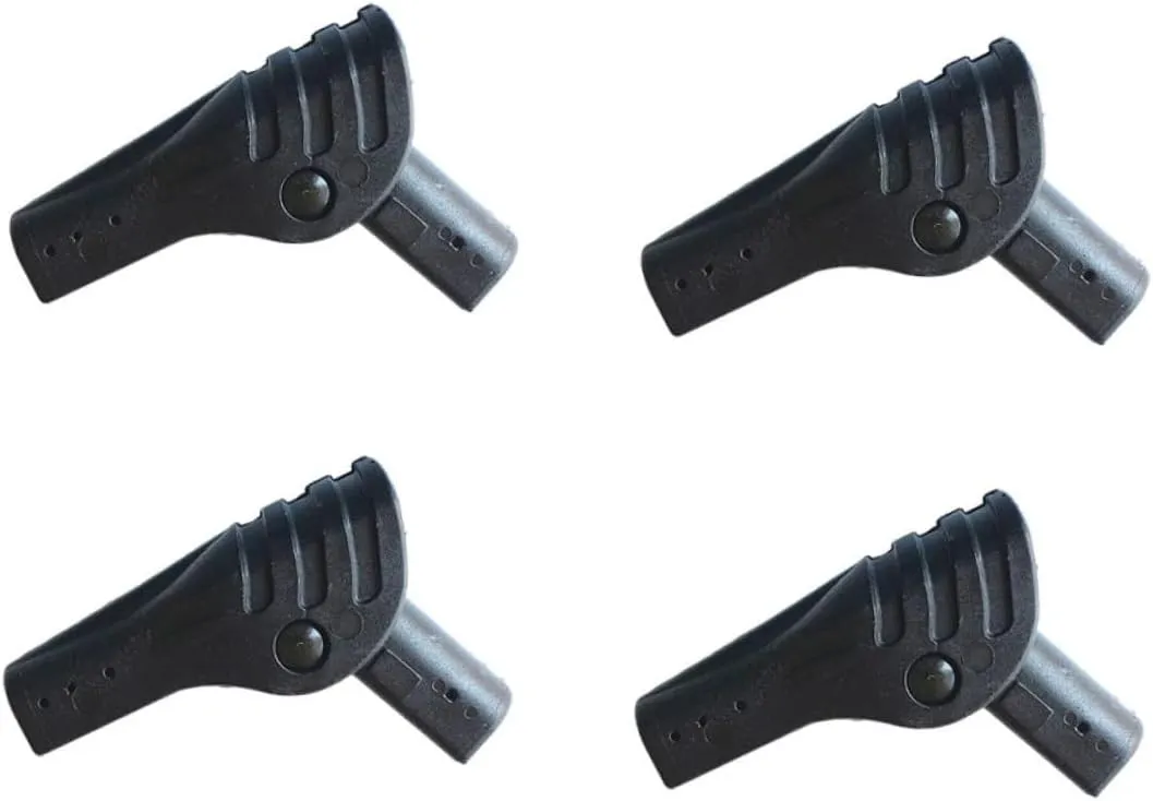 Garneck 4 Pcs Tent Pole Connectors - Durable Nylon Tent Support Rod Fittings - Ideal for Outwell Poles and Tent Repair Essential Tent Accessories for Pickup Truck Bed