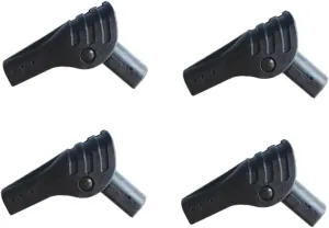 Garneck 4 Pcs Tent Pole Connectors - Durable Nylon Tent Support Rod Fittings - Ideal for Outwell Poles and Tent Repair Essential Tent Accessories for Pickup Truck Bed