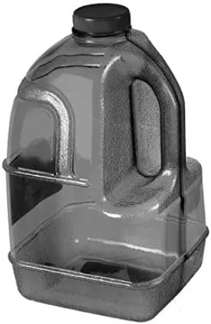 Geo Sports Bottles 1 Gallon BPA Free Reusable Leakproof Wide Mouth Sports Water Jug Bottle with Handle and 48mm Screw Cap
