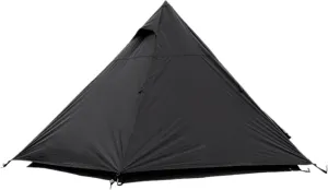 GERRIT Camping Tent, Indian Tent, Seasonal Charm Tent, Double-Layer Waterproof, UV Resistant, Windproof Tent, Outdoor Hiking and Hunting Pyramid Shaped Tent (Color : B)