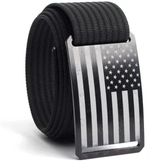 GRIP6 Belt for Men - Adjustable, Durable, Nylon Belt for Casual, Tactical, Hiking, and EDC - Ideal Mens Belts for Jeans, Golf, and Concealed Carry