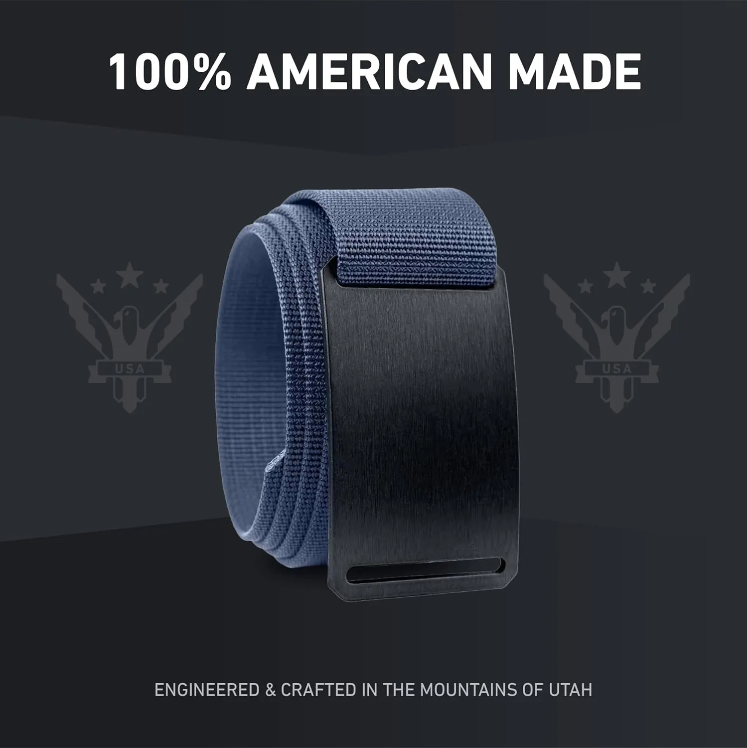 GRIP6 Ninja Belt: Durable Belts for Men & Women, Versatile Nylon Tactical Belt for Work, Golf, Casual & Outdoor Use