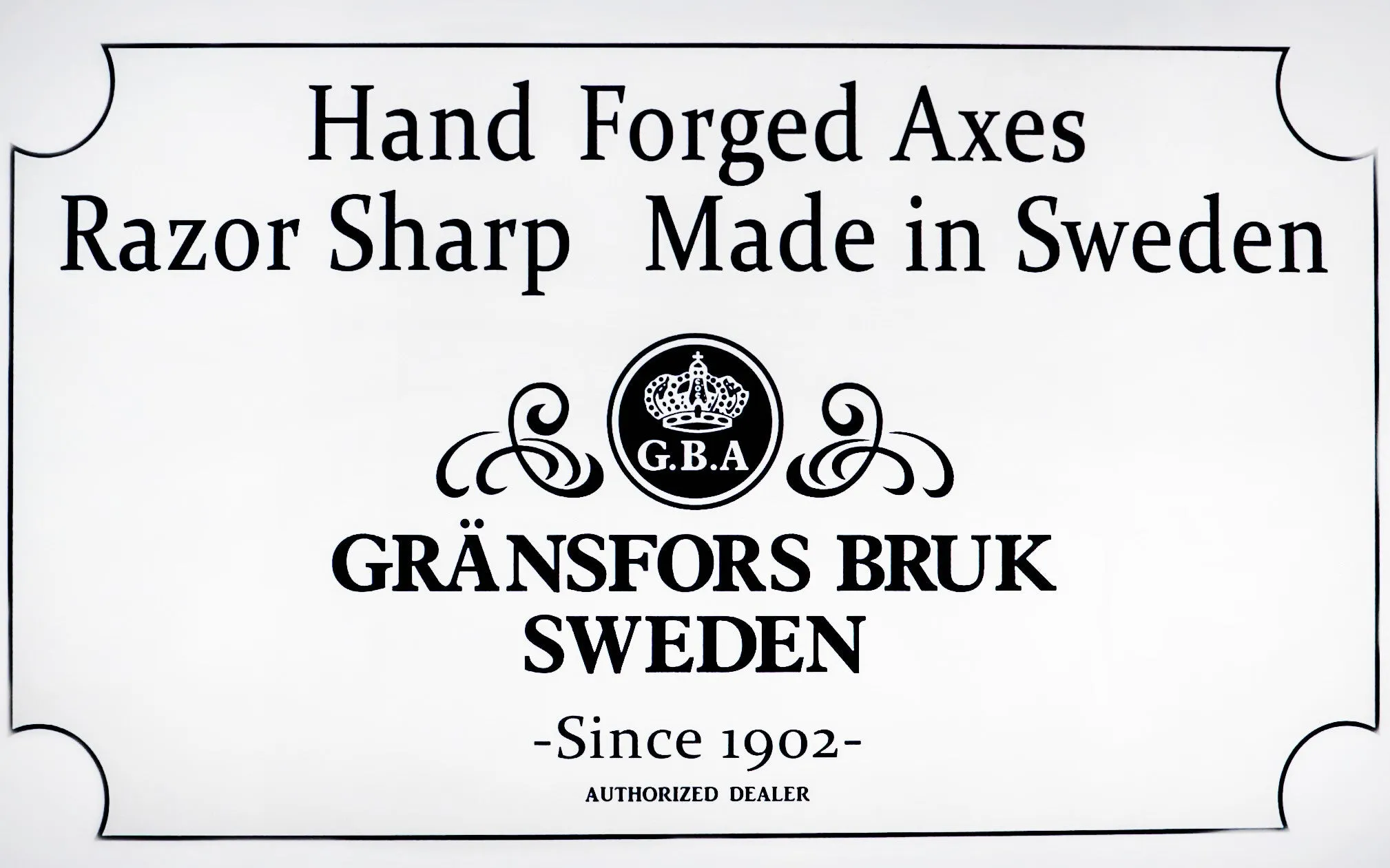 Gränsfors Bruk Hand Hatchet ~ No. 413