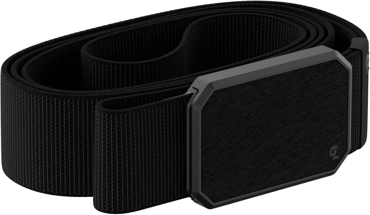 Groove Life Groove Belt Men's Stretch Nylon Belt with Magnetic Aluminum Buckle, Lifetime Coverage