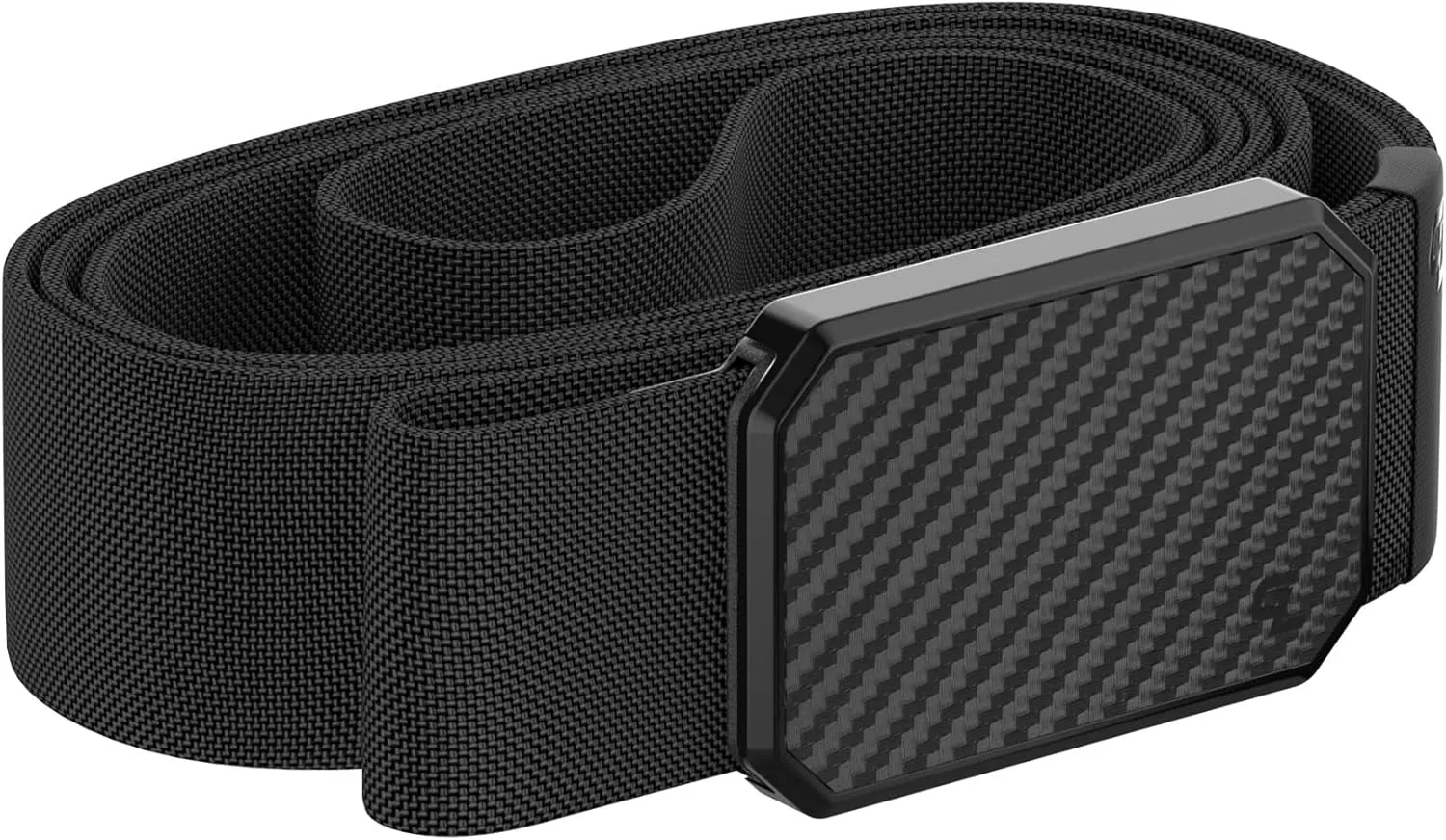 Groove Life Groove Belt Men's Stretch Nylon Belt with Magnetic Aluminum Buckle, Lifetime Coverage