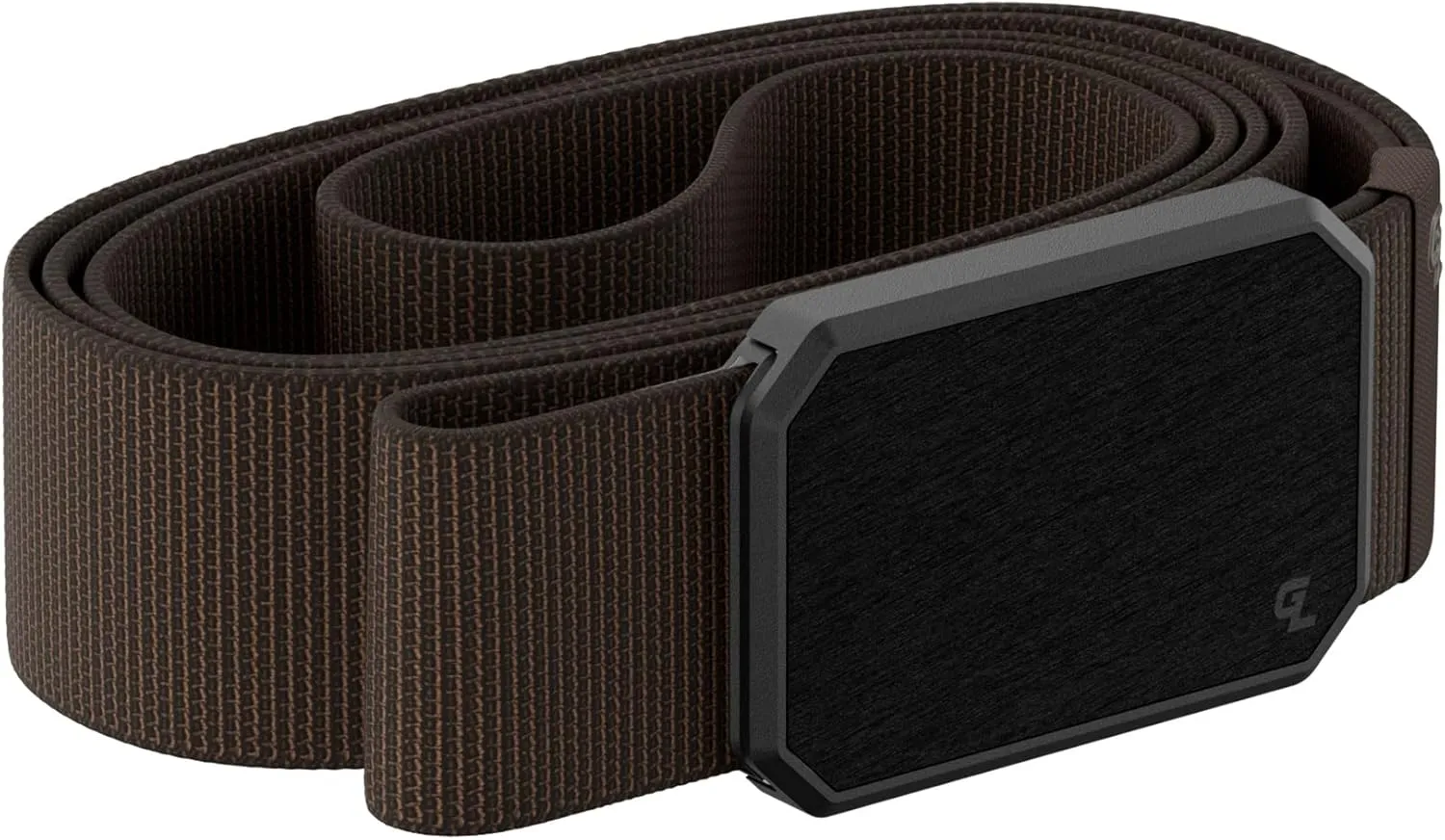 Groove Life Groove Belt Men's Stretch Nylon Belt with Magnetic Aluminum Buckle, Lifetime Coverage