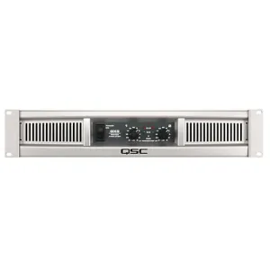 GX5 2-Channel Professional Power Amplifier, 500W at Ohms Stereo Mode, 20Hz-20kHz Frequency, 20kOhms Balanced Impedance
