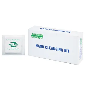 Hand Cleansing Moist Towelettes, 12/Unit Box