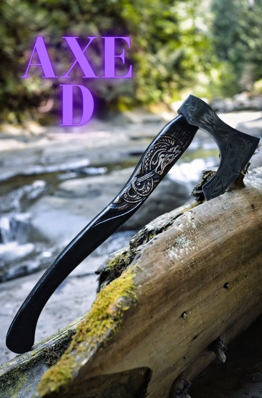 Hand-Forged Hatchet Carbon Steel