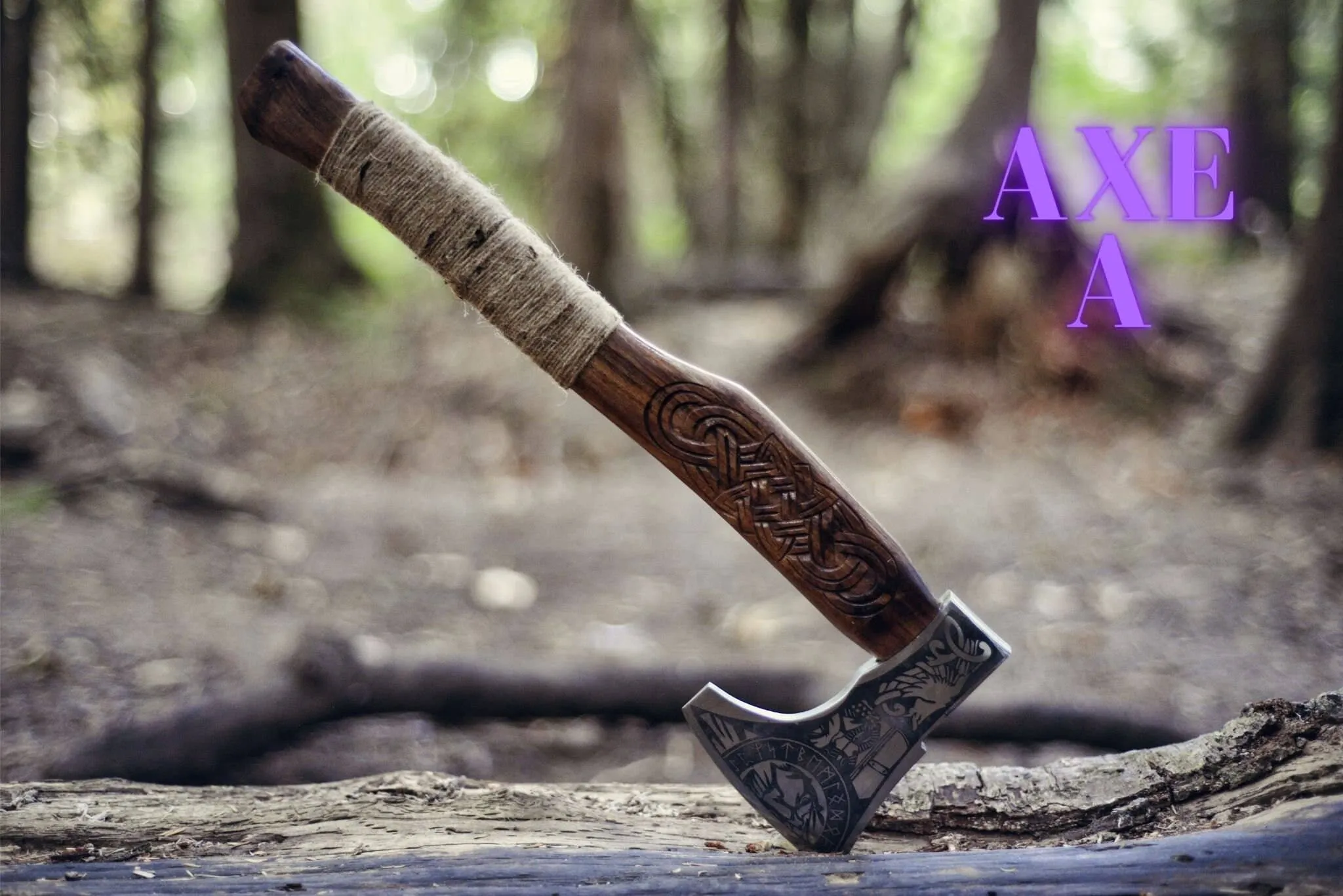 Hand-Forged Hatchet Carbon Steel