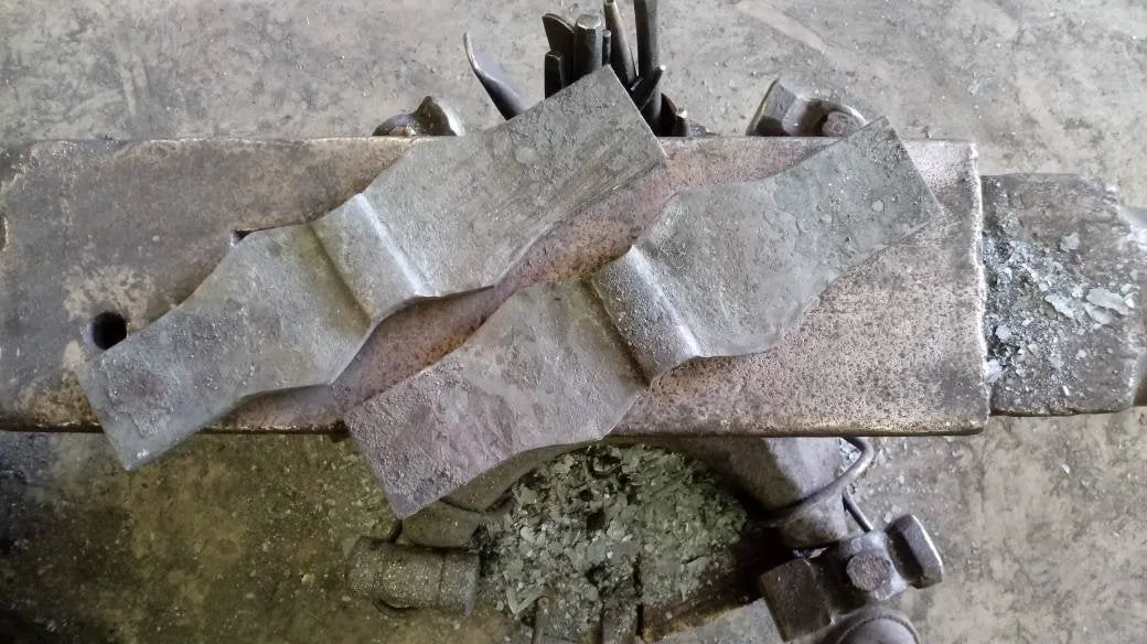 Hand forged hatchet