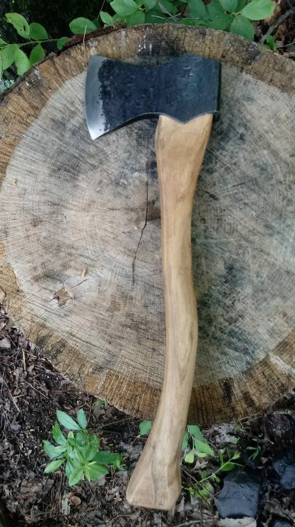 Hand forged hatchet