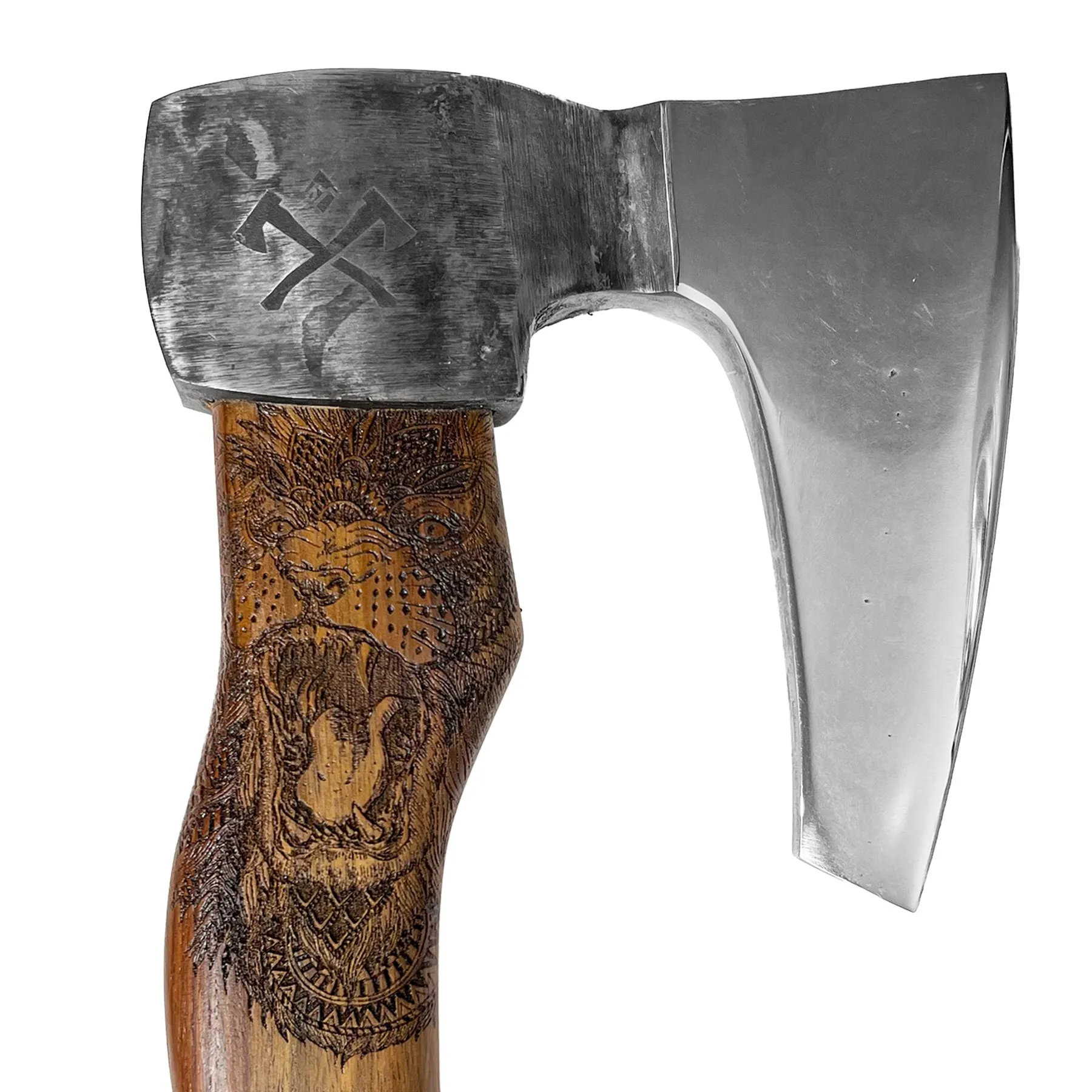 Hand Hatchet - Tribal Lion