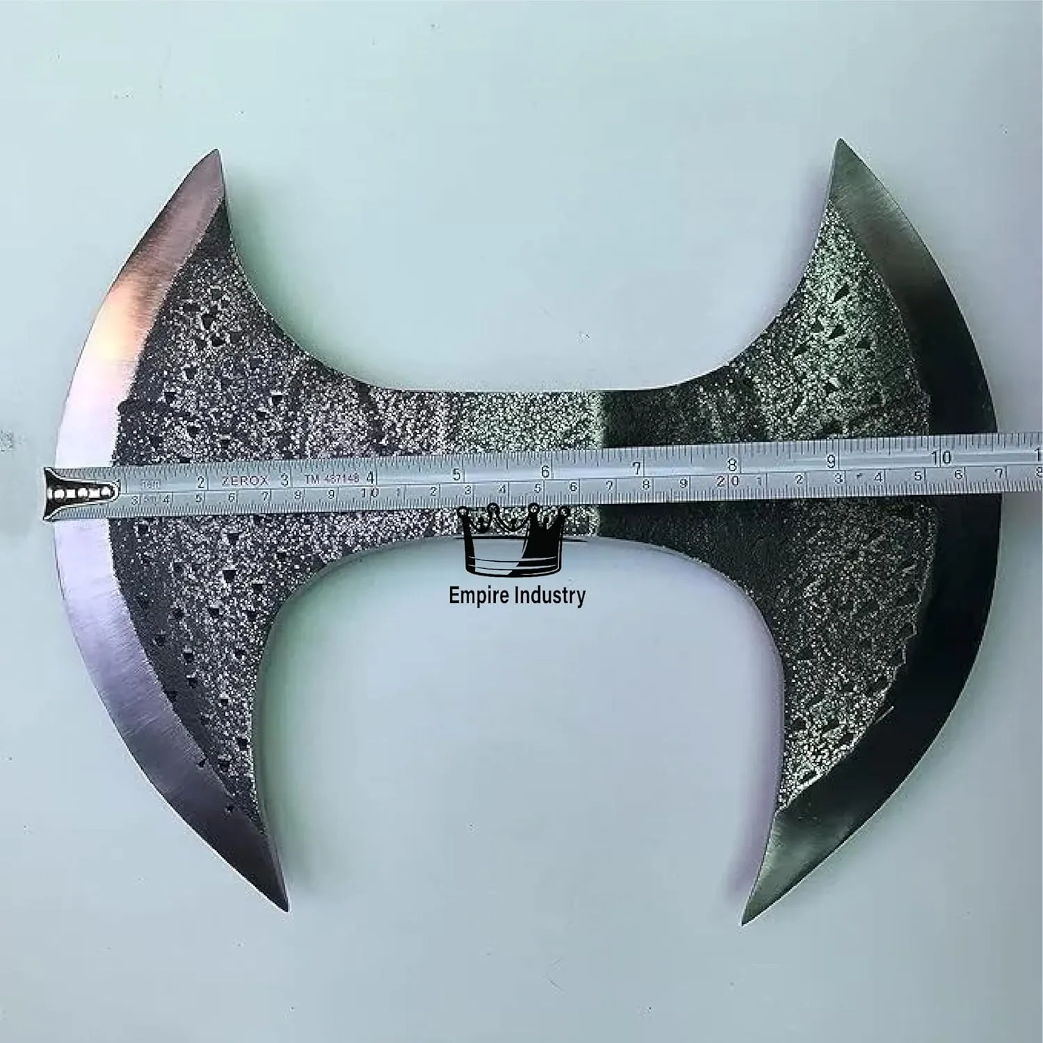 Handmade Carbon Steel Viking Axe Double Sided Axe Head, Real Battle Axe Head, Warrior Axe, Medieval Axe Birthday Gift, Hatchet by Empire Industry