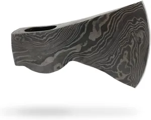 Handmade Damascus Steel Axe – Premium Chopping Hatchet for Camping, Wood Splitting & Kindling – Outdoor Survival Tool & Sharp Blade