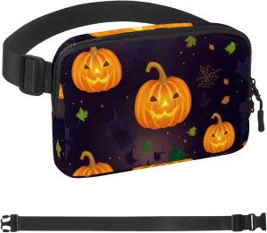 Happy Halloween-314 Belt Bag for Men and Women Fanny Pack,Belt Bag with Adjustable Strap,Fashion Crossbody Everywhere Belt Bag for Travel Outdoors Running Hiking