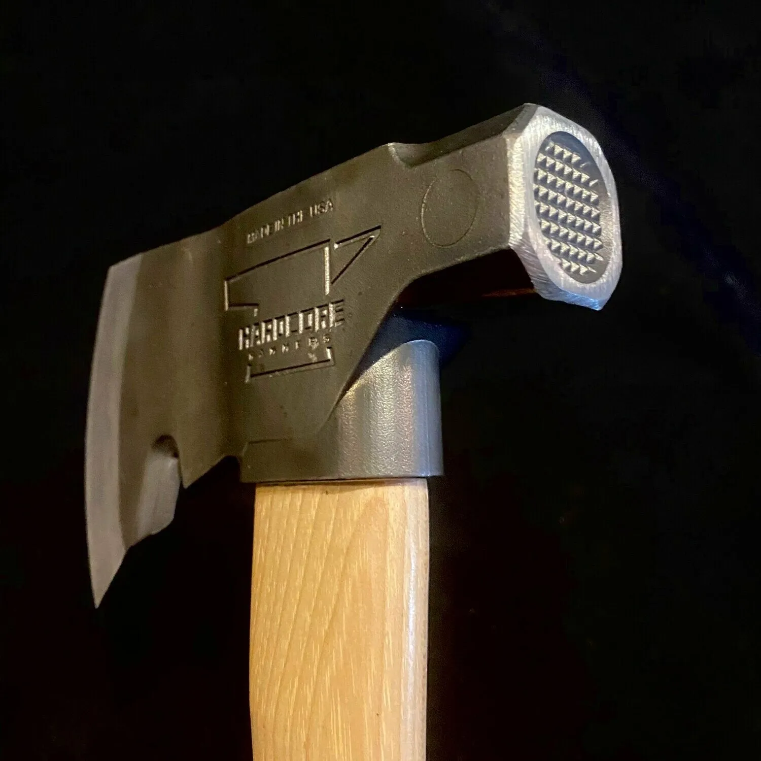 Hardcore Hammers- Survivalist Hatchet- Midnightmare Blue 18in.