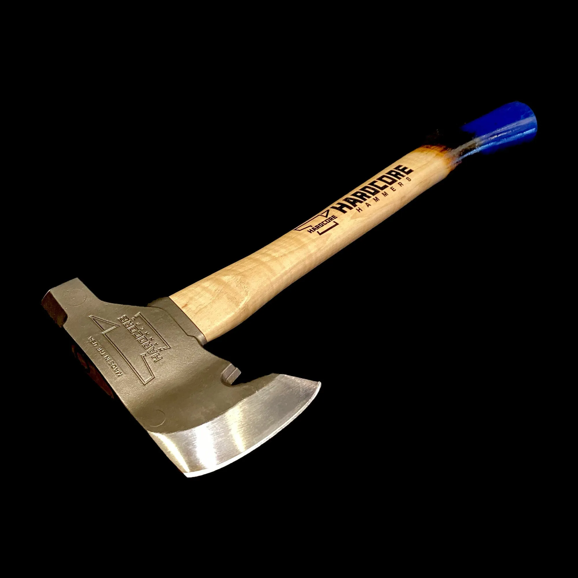 Hardcore Hammers- Survivalist Hatchet- Midnightmare Blue 18in.