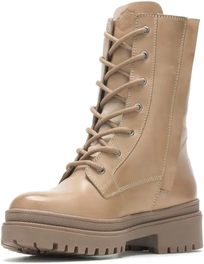 Harley-Davidson Women's Tressler Snap Pocket Waterproof Motorcycle Boots D87209